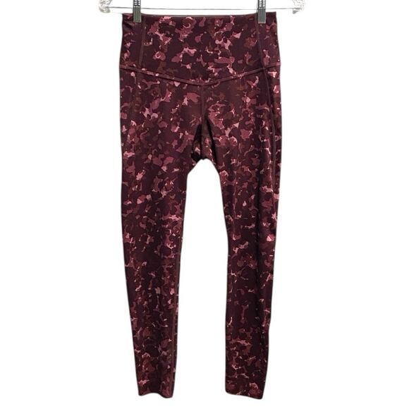 Zella Soft High Waist 7/8‎ Leggings Pink Floral Camo Size Small - Picture 3 of 15